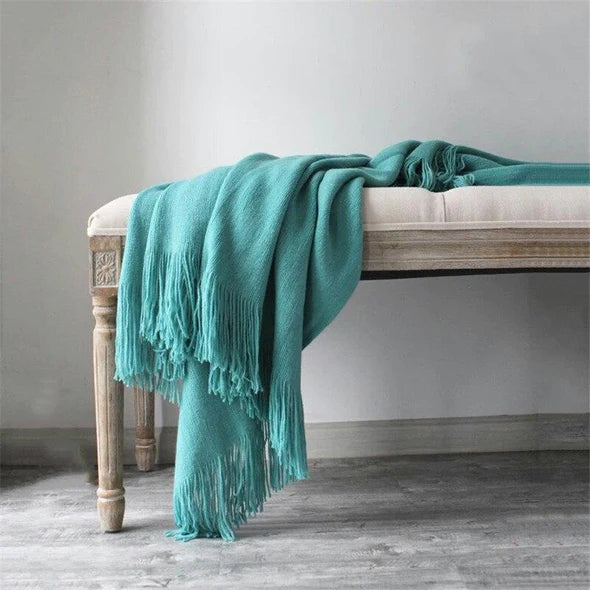 moroccan berber blanket blue turquoise