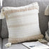 Moroccan Bohemian Beige Pillow: Eclectic charm, Neutral elegance, Artistic design, Handcrafted comfort, Versatile accent.
